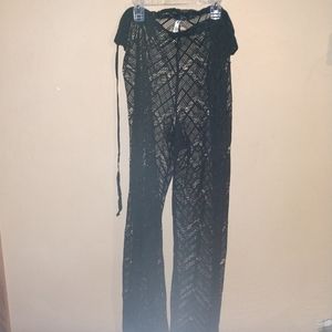 XXL Fabletics Mesh See Through Pants
